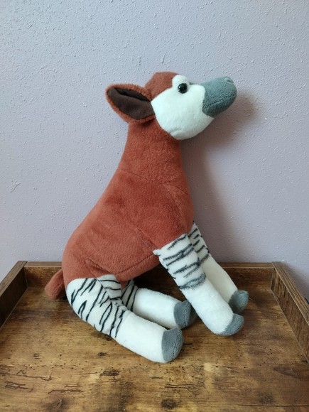 12" Okapi Cuddlekins Wild Republic Plush Stuffed Animal - Picture 1 of 7